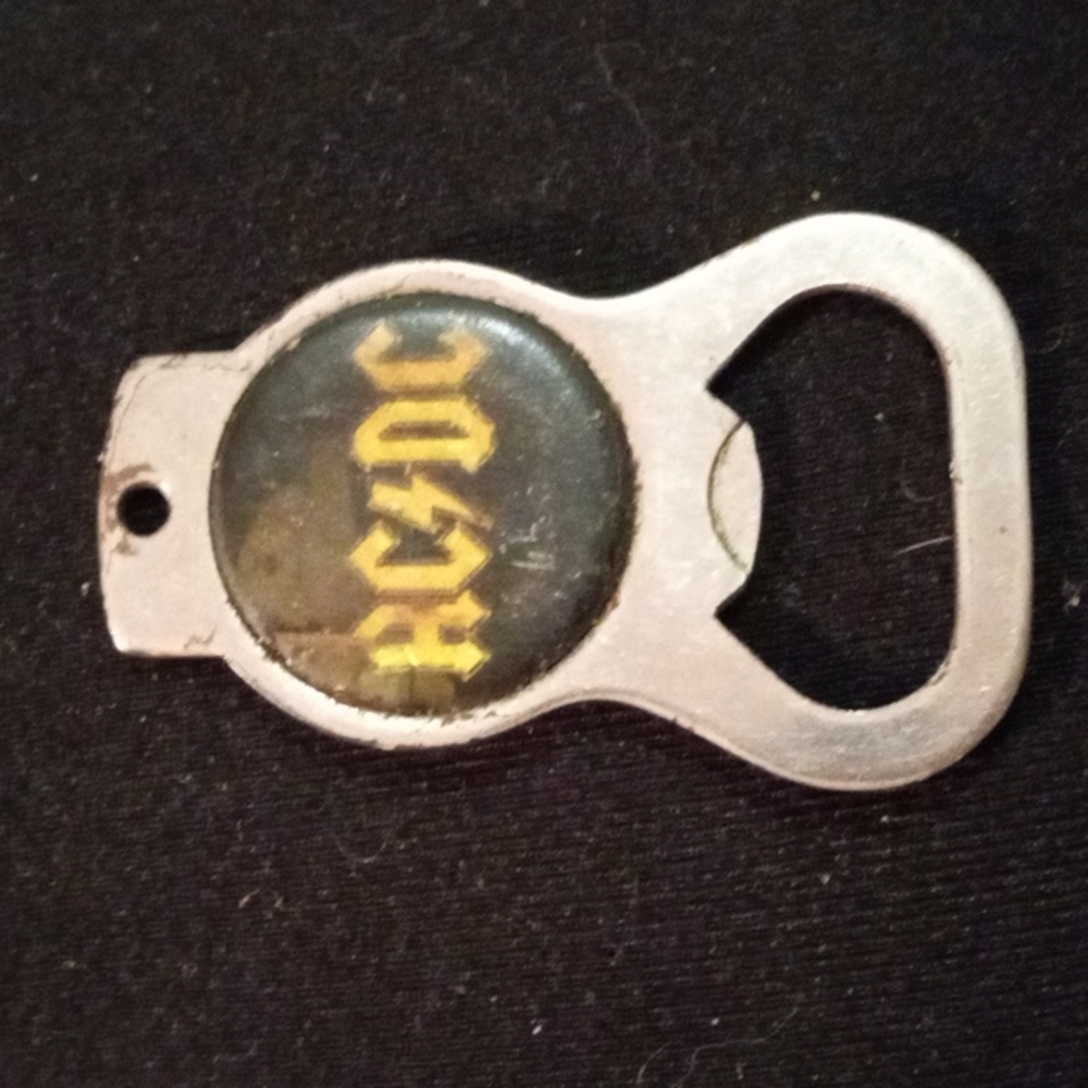 ACDC  vintage vintage bottle opener keychain